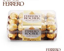 费列罗榛果威化糖果巧克力礼盒30粒375g