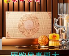 香港元朗荣华流心奶黄月饼